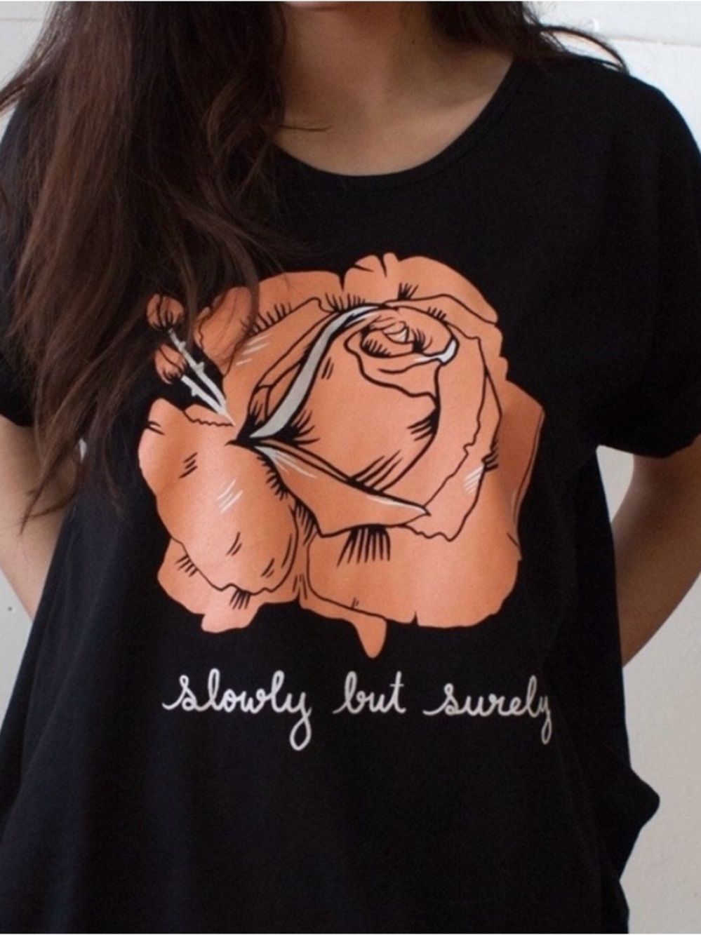 Stay Home Club Slowly But Surely Loose Tee O/S